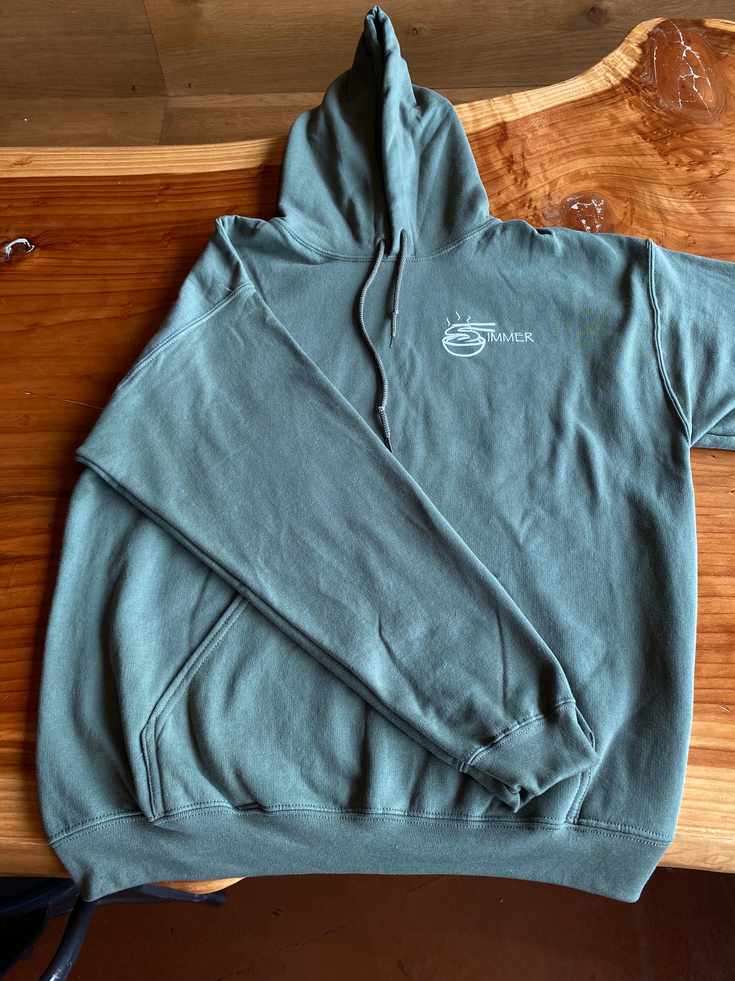 Simmer Logo Hoodie (Olive)